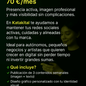 ✅Gestionamos tus Redes por Solo 70 €/mes